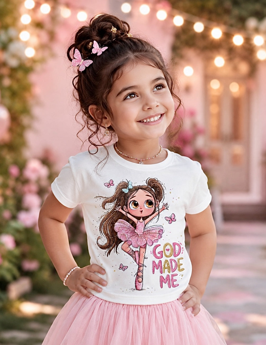 Faith designs T-shirts