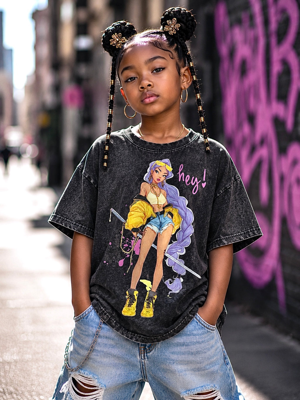 Kpop Rumi Inspired Shirt for Girls