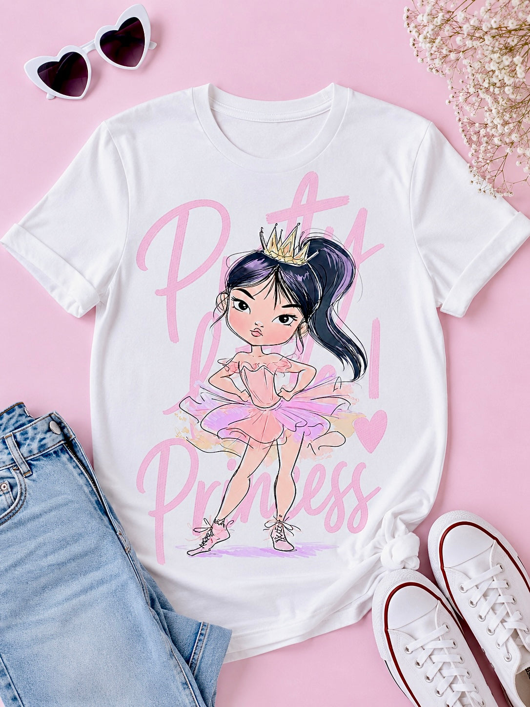 Girls Ballet Princess T-Shirt