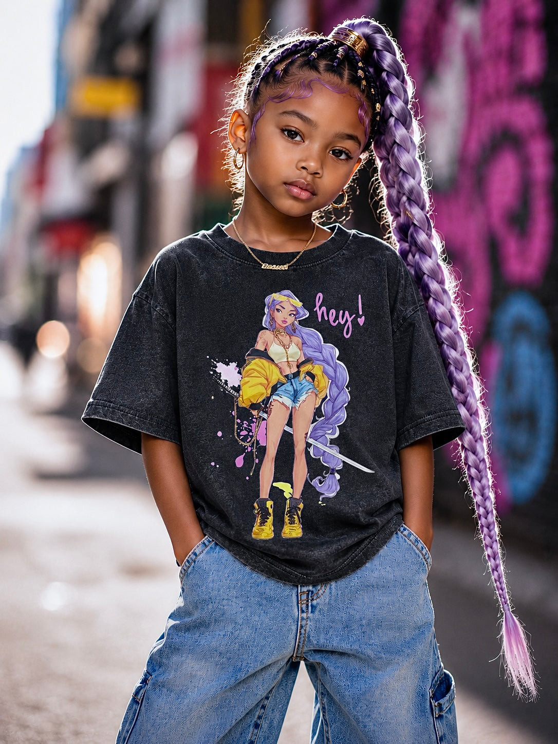 Kpop Rumi Inspired Shirt for Girls