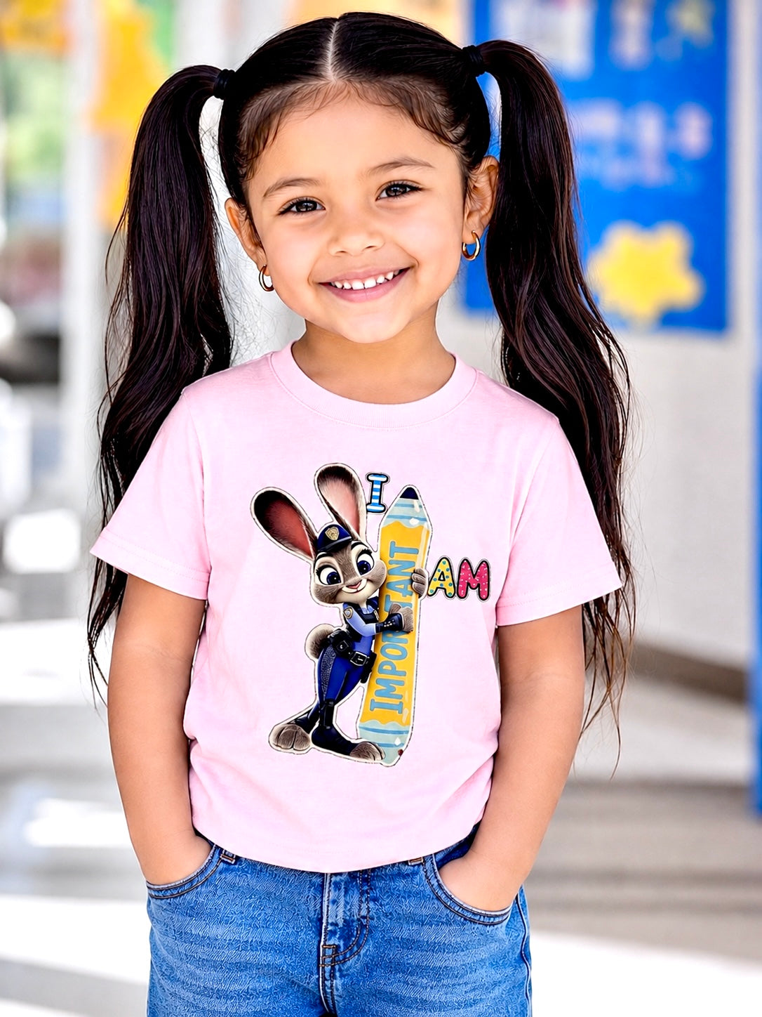 Zootopia Judy Hopps Inspired Girls T-shirt