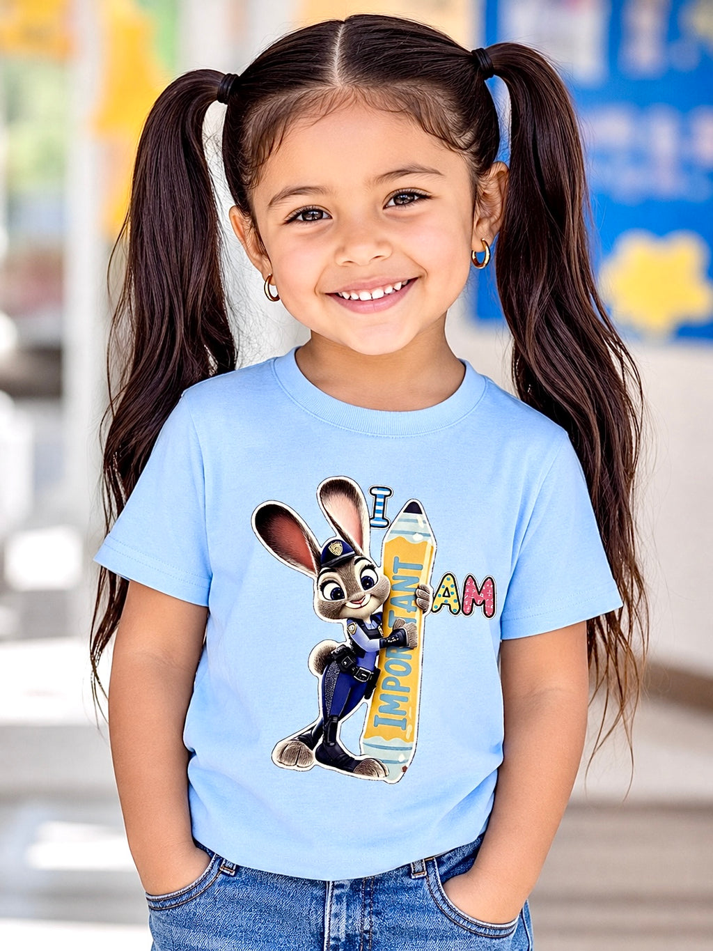 Zootopia Judy Hopps Inspired Girls T-shirt