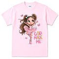 Toddler Girl T-Shirt – Custom Faith-Inspired Design