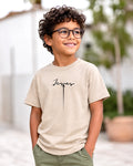Boys Jesus T-Shirt | Custom Christian Faith Tee, 100% Cotton Everyday Wear Shirt