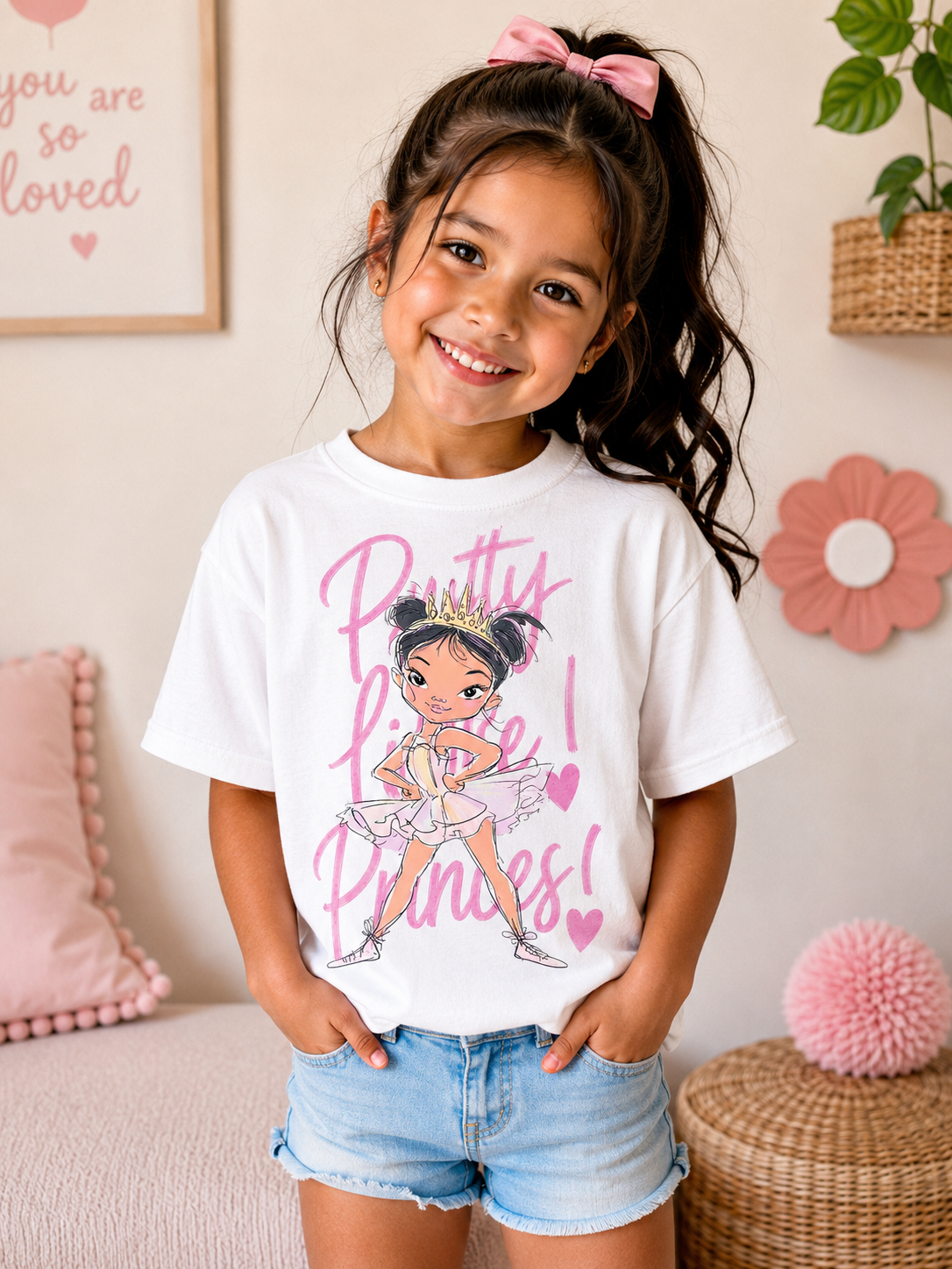 Girls Ballet Princess T-Shirt