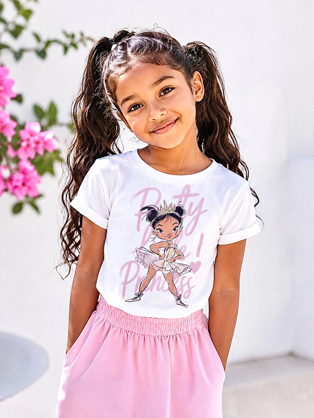Princess Ballerina Shirt for Girls