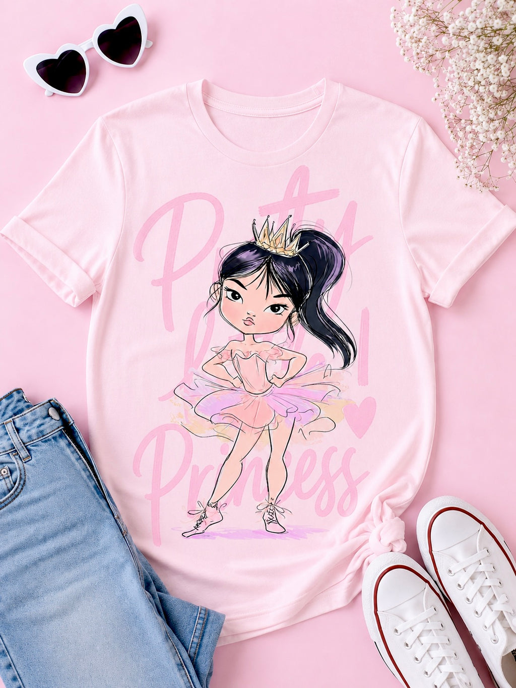 Girls Ballet Princess T-Shirt
