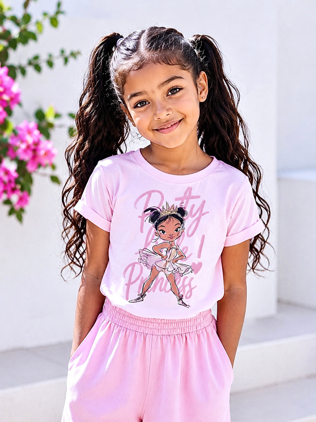 Princess Ballerina Shirt for Girls