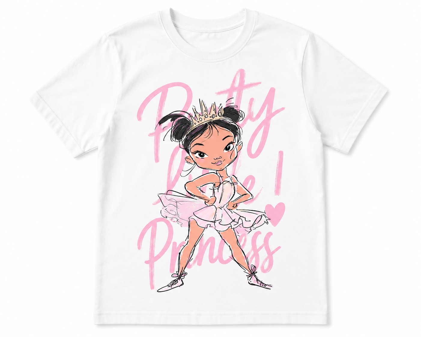 Girls Ballet Princess T-Shirt