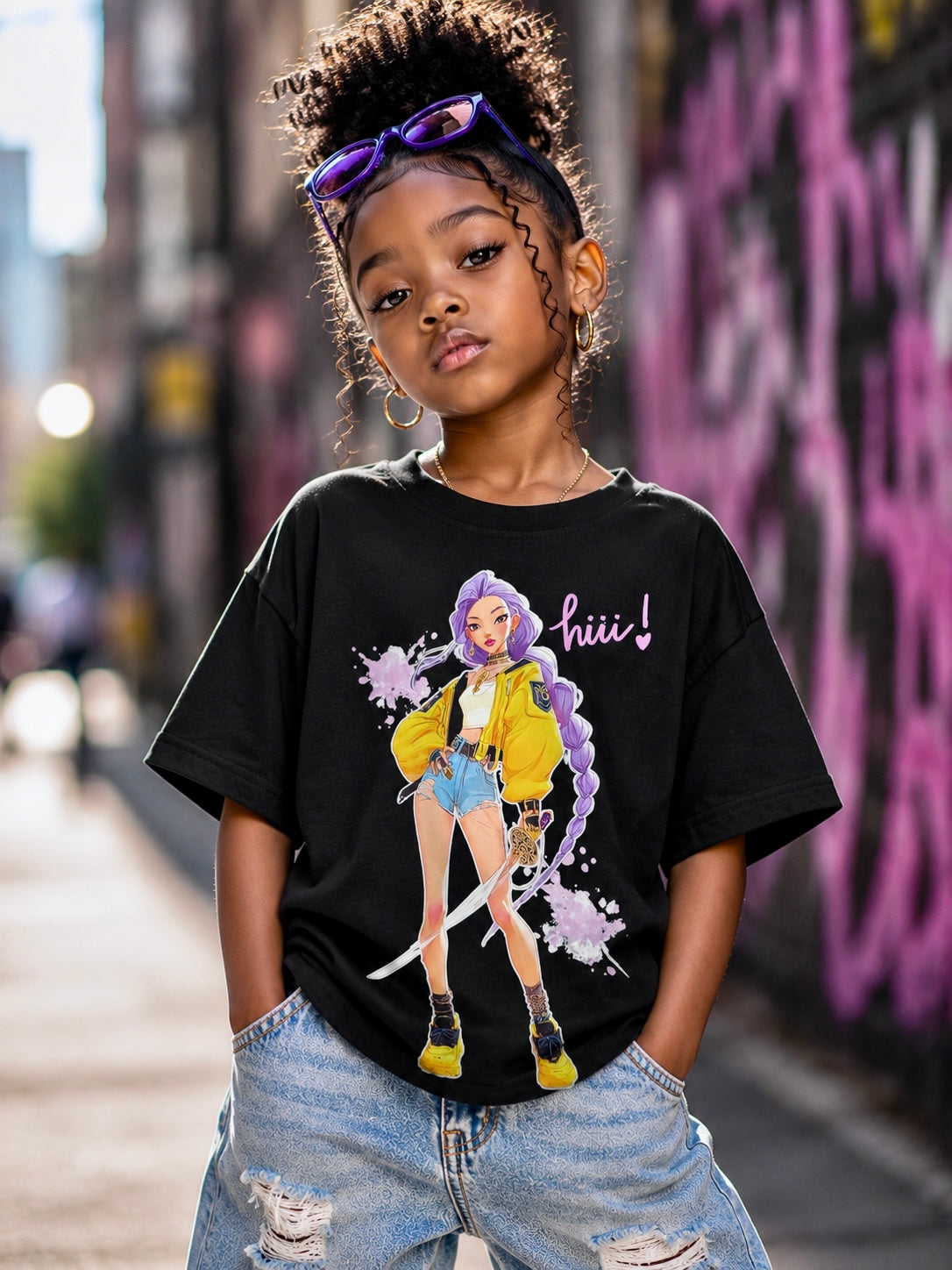 Kpop Rumi Inspired Shirt for Girls