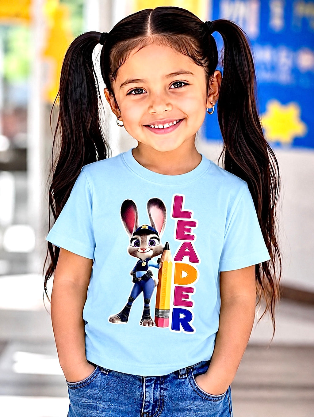 Judy Hopps Leader T-Shirt for School Kids