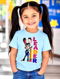 Judy Hopps Leader T-Shirt for School Kids