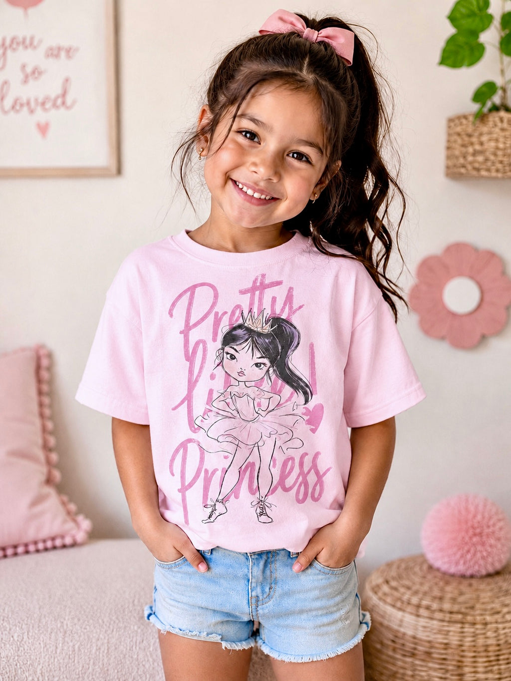 Girls Ballet Princess T-Shirt