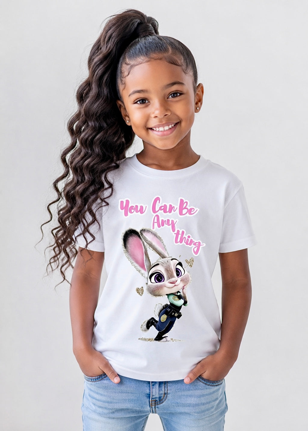 Judy Hopps Inspired "You can be anything" T-Shirt