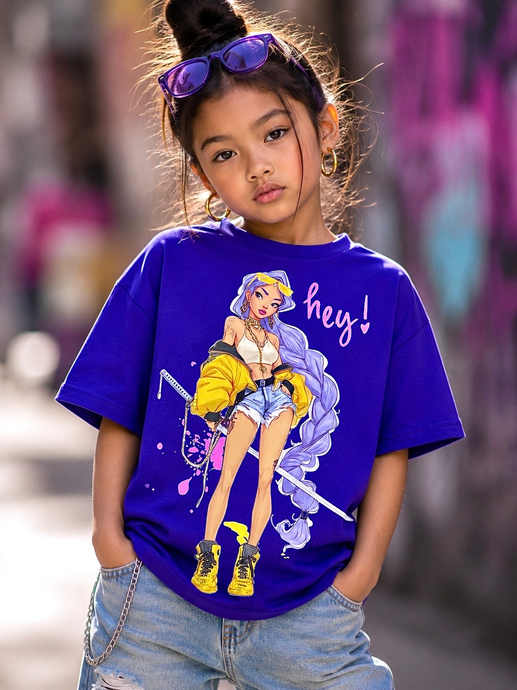 Kpop Rumi Inspired Shirt for Girls
