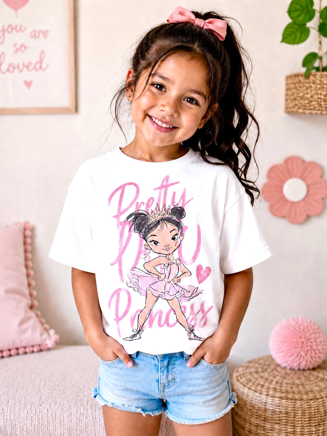 Girls Ballet Princess T-Shirt
