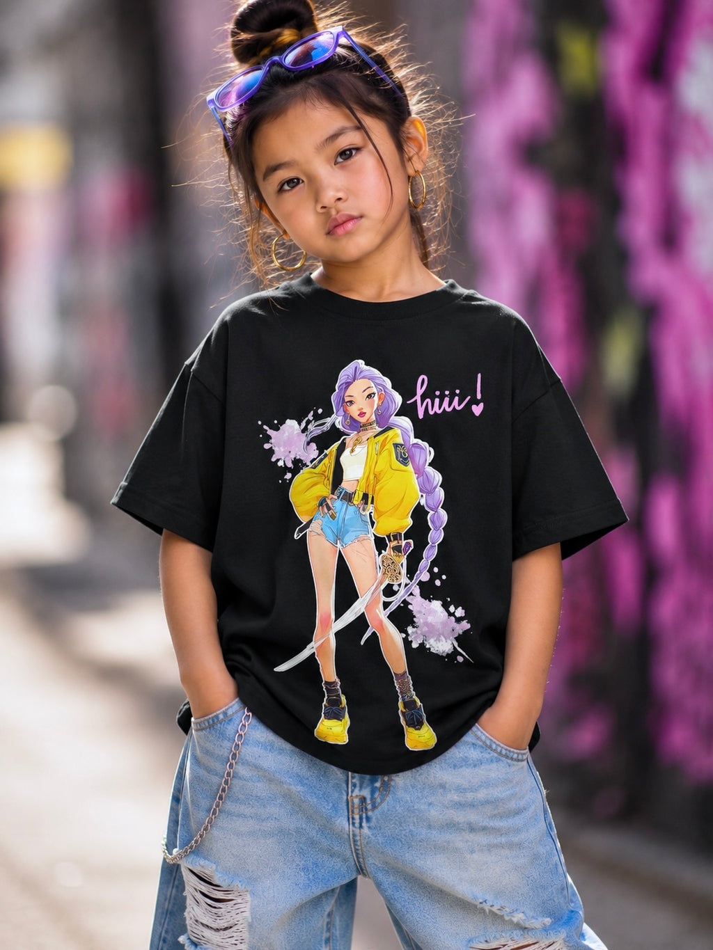 Kpop Rumi Inspired Shirt for Girls