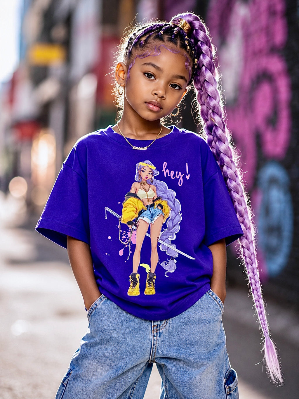 Kpop Rumi Inspired Shirt for Girls