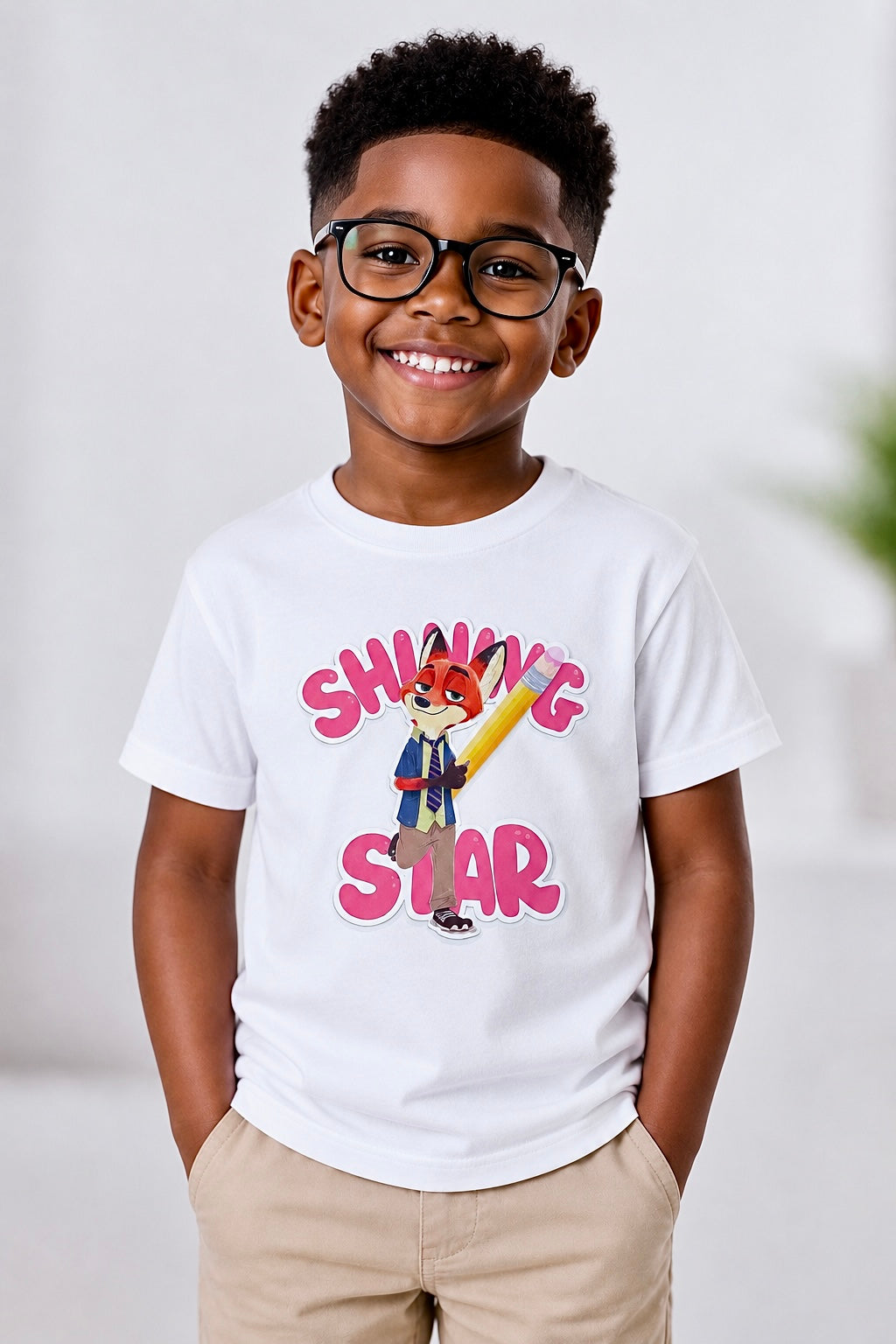 Nick Wilde Inspired Zootopia Shirt for Boys