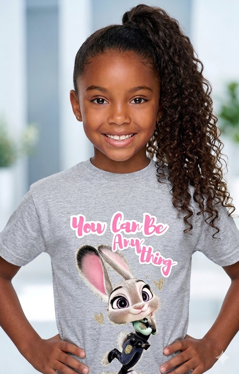 Judy Hopps Inspired "You can be anything" T-Shirt