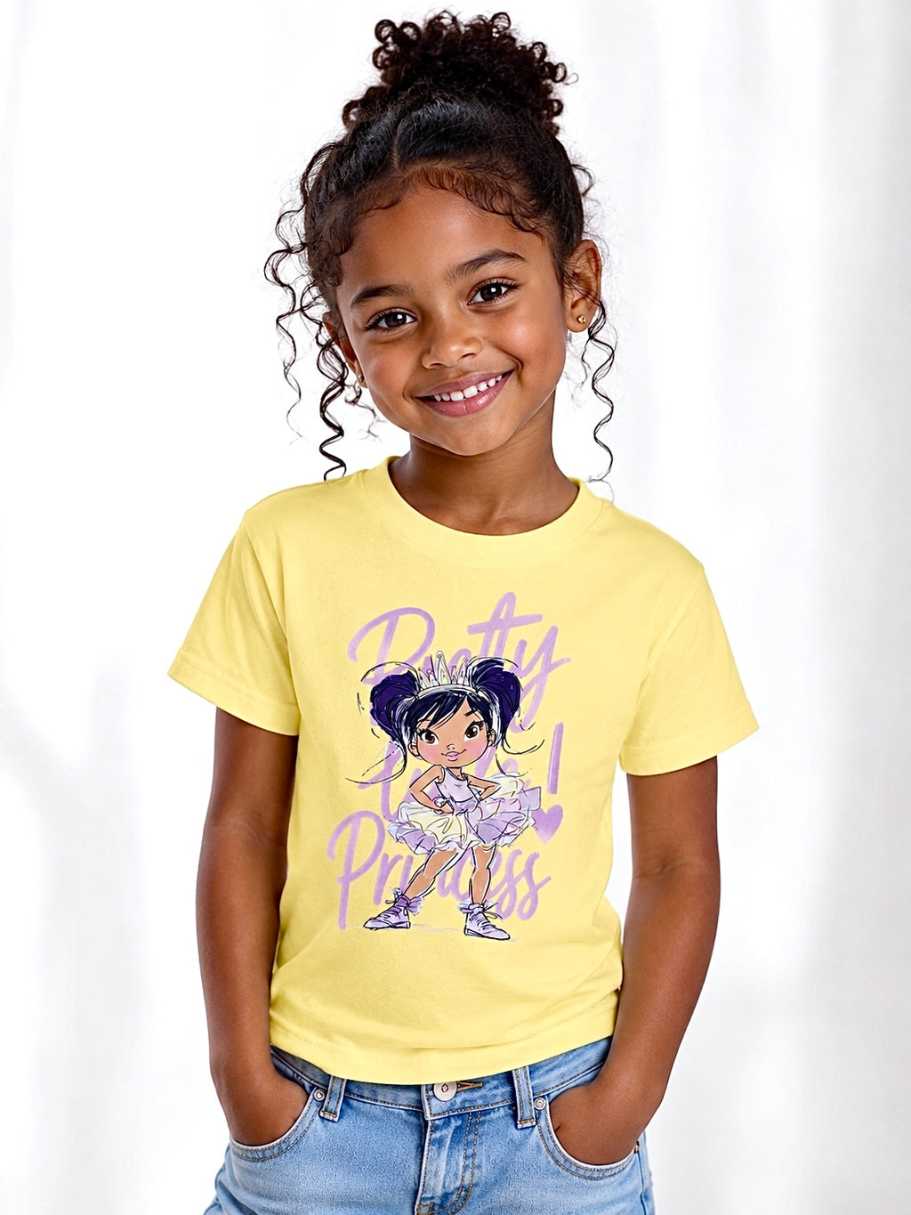 Girls Princess Ballet Dance T-Shirt
