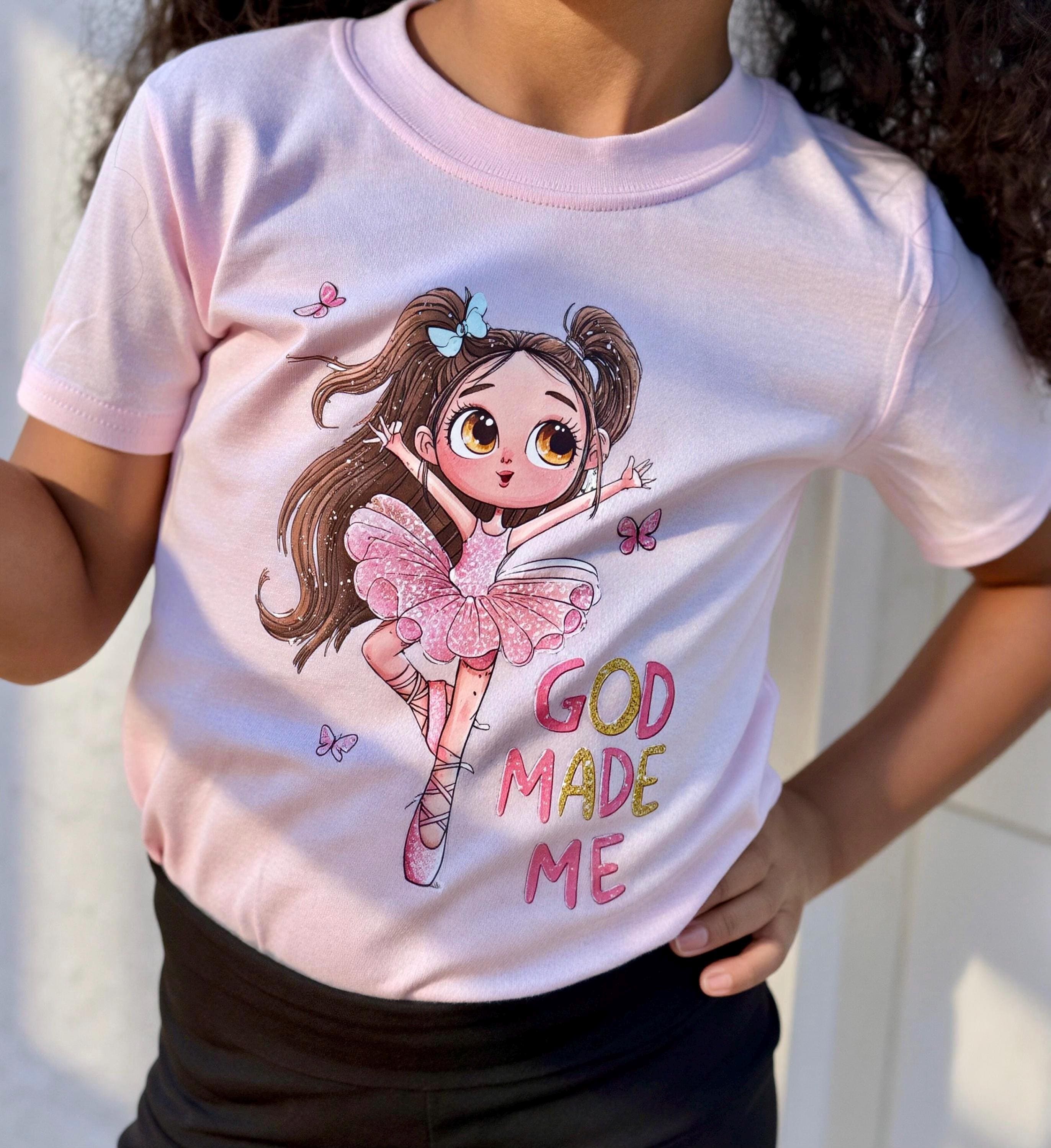 Toddler Girl T-Shirt – Custom Faith-Inspired Design