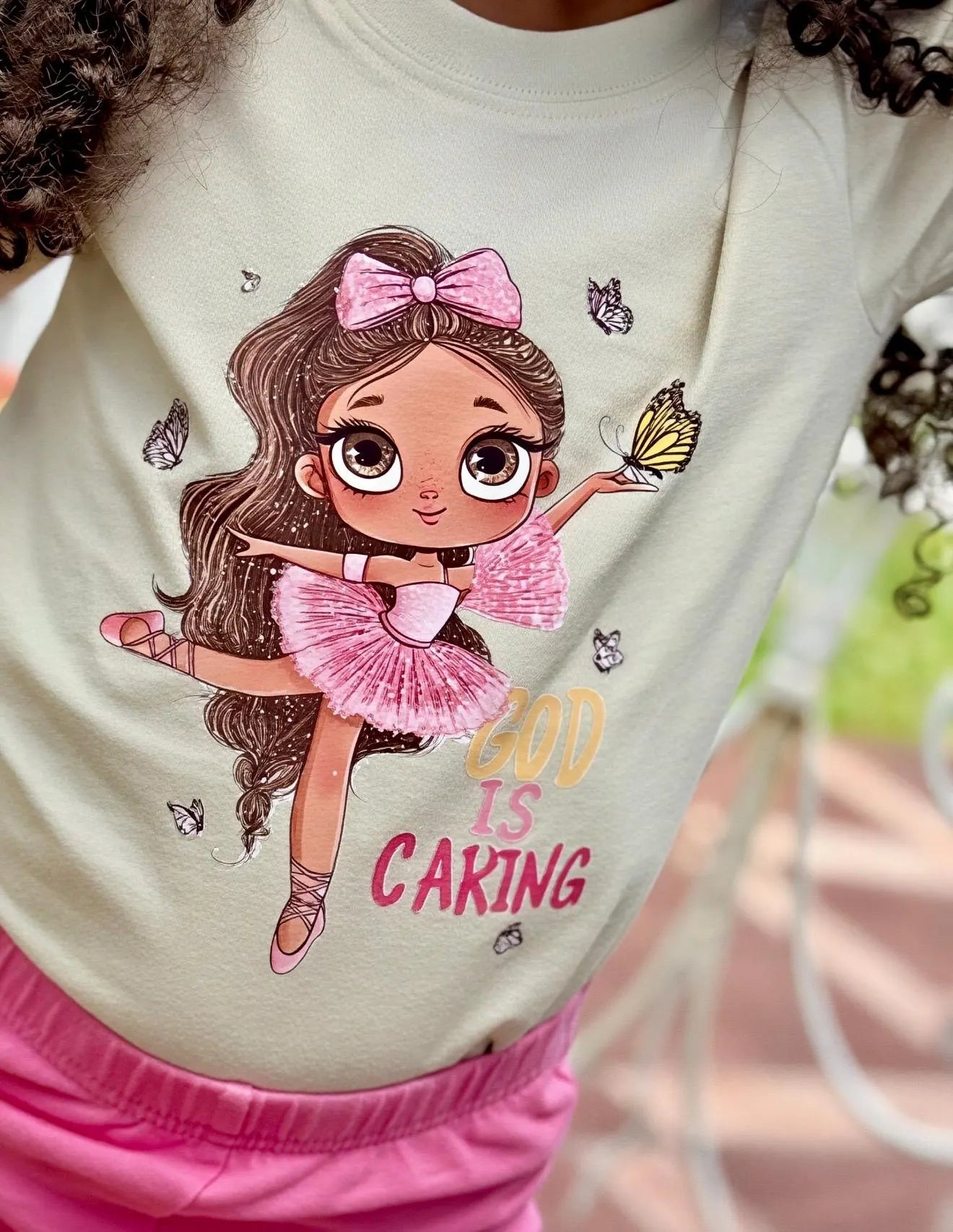 Toddler Girl T-Shirt – Custom Faith-Inspired Design