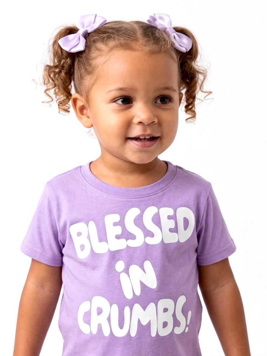 Everyday Jesus Toddler Girl Crumbs T-Shirt – Poroka Brand